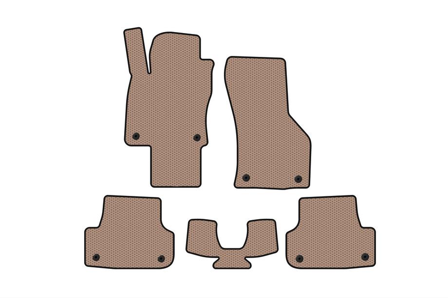 Audi A3 2012-2020 Gummimatten Carsuit (für E-tron, Sportback, beige) Image