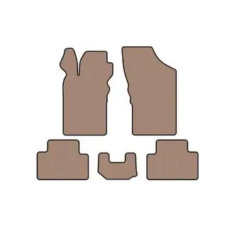 Gummimatten Carsuit (Beige) Foto 1