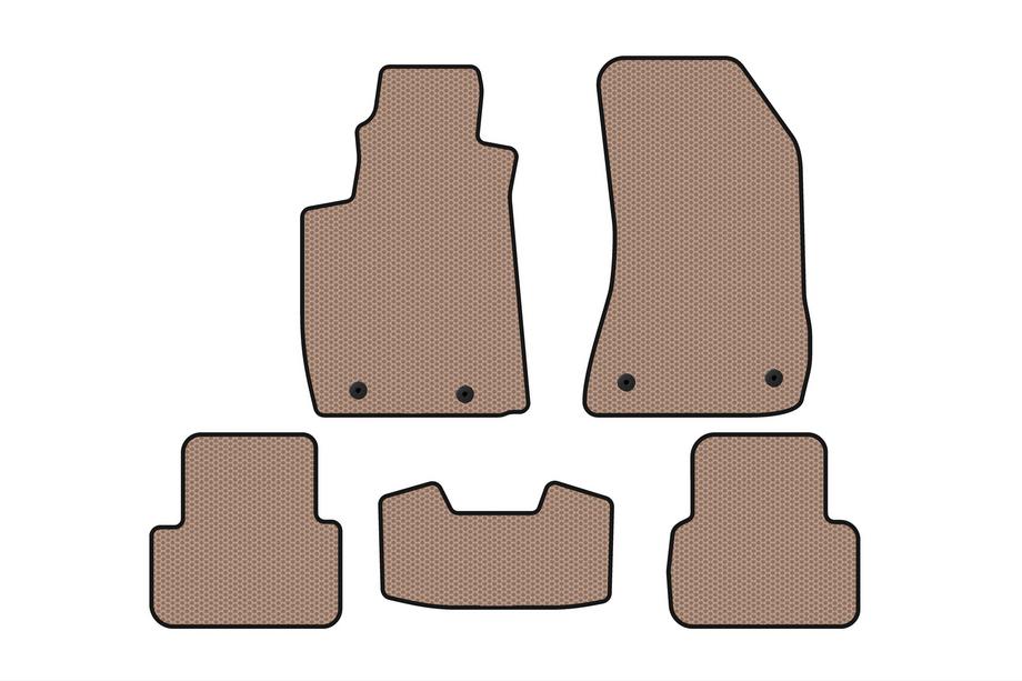 Alfa Romeo 159 2005–2011 Gummimatten Carsuit V-2 (Beige) Image