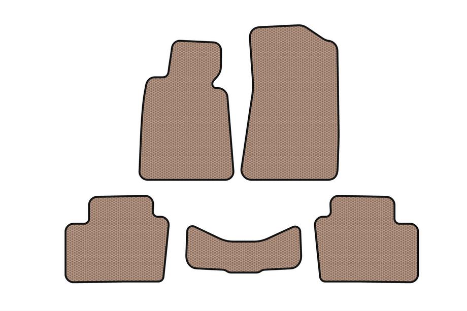 BMW 3er E30 1982–1994 Gummimatten Carsuit (Beige) Foto 1