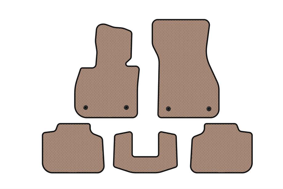 BMW X1 F48 2015-2022 Gummimatten Carsuit (Beige) Image