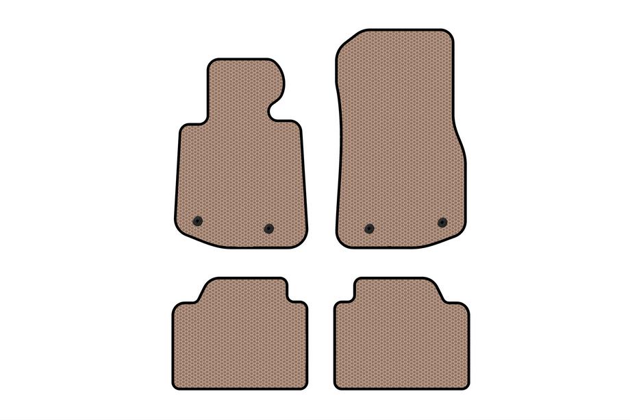 BMW 4 Series F32/F33/F36 2012-2020 Gummimatten Carsuit V2 (Beige) Image