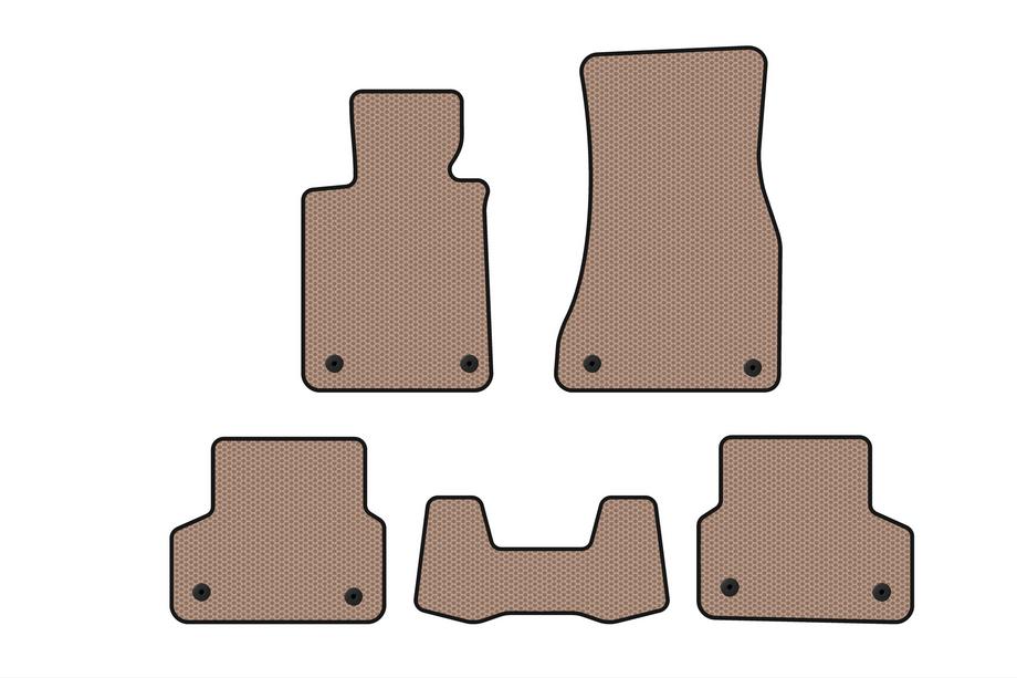 BMW 5er G30/G31 2017–2023 Gummimatten Carsuit (Beige) Image
