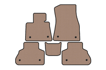 BMW X5 G05 2019–2026 Gummimatten Carsuit (Beige) Foto 1