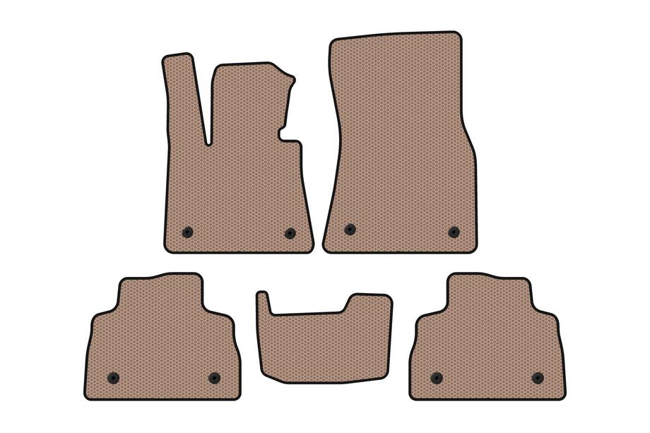 BMW X6 G06 2019–2027 Gummimatten Carsuit (Beige) Image