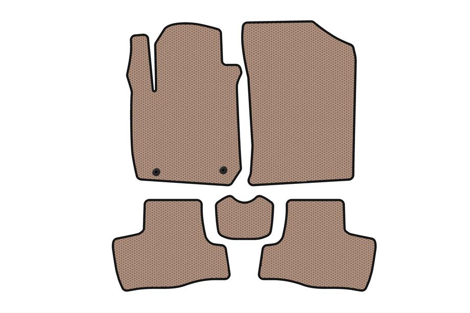 BYD F0 2008-2014 Gummimatten Carsuit (Beige) Image