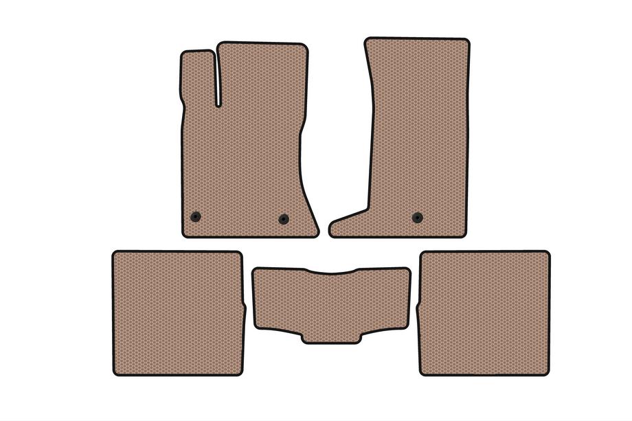 Cadillac SRX 2004-2009 Gummimatten Carsuit (beige) Image