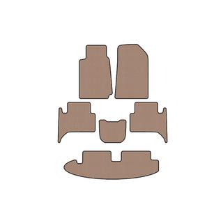 Gummimatten Carsuit (3 Reihen, beige) Chevrolet Trailblazer 2012-2019 Foto 1