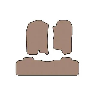 Gummimatten Carsuit (2 Reihen, 2007-2014, Beige)