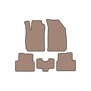 Gummimatten Carsuit (SD, beige)