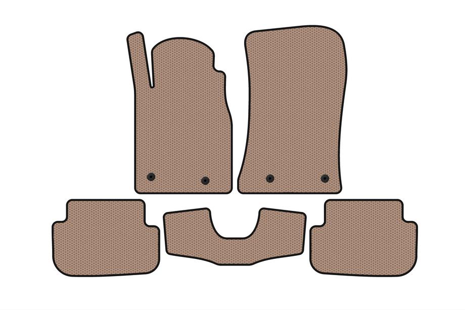 Chevrolet Camaro 2009-2015 Gummimatten Carsuit (Beige) Foto 1