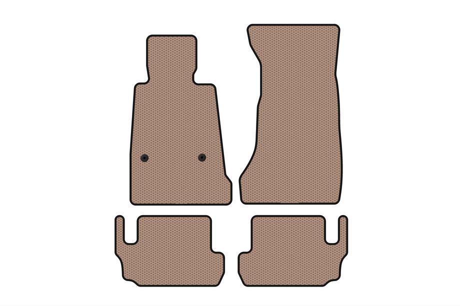 Chevrolet Camaro 2015- Gummimatten Carsuit (Beige) Image