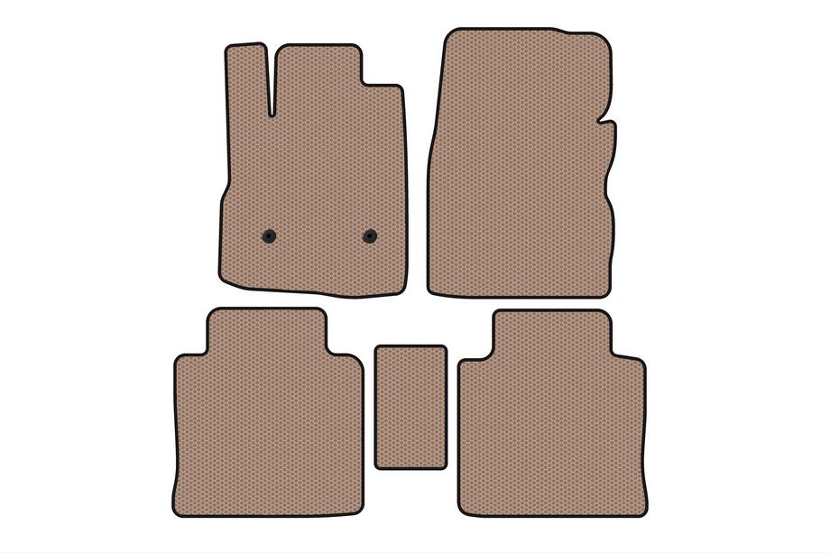 Chevrolet Equinox 2009-2016 Gummimatten Carsuit (2009-2015, beige) Image