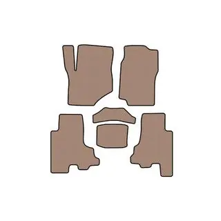 Gummimatten Carsuit (Beige)