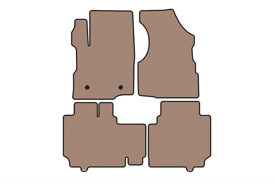 Chevrolet Equinox 2009-2016 Gummimatten Carsuit (2015-2017, beige) Image
