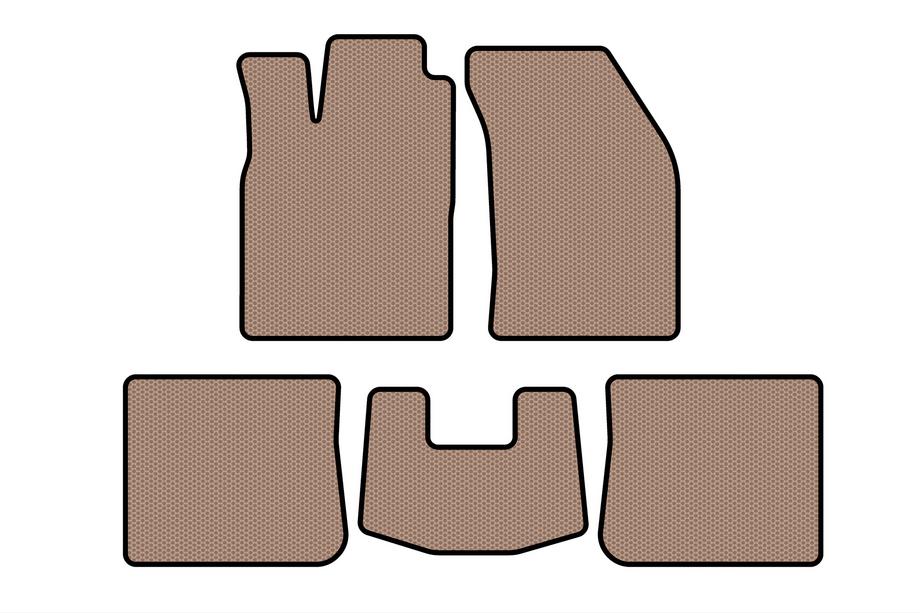 Chery Elara/Alia/Fora/A5 2006- Gummimatten Carsuit (SD, beige) Image