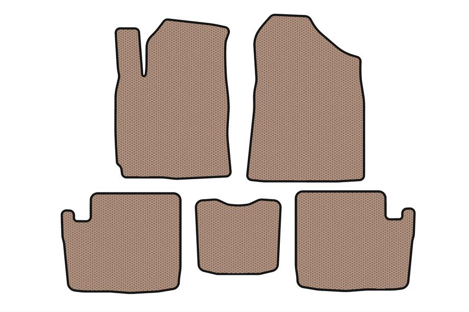Chery Tiggo 1 2005-2016 Gummimatten Carsuit (2005-2009, beige) Image