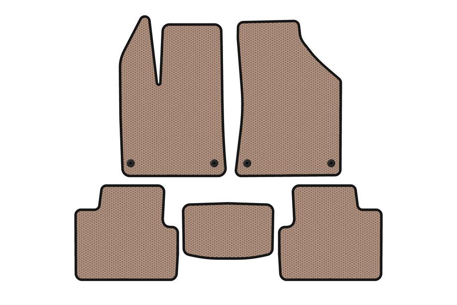 Chrysler 200 I 2010-2014 Gummimatten Carsuit (Beige) Image