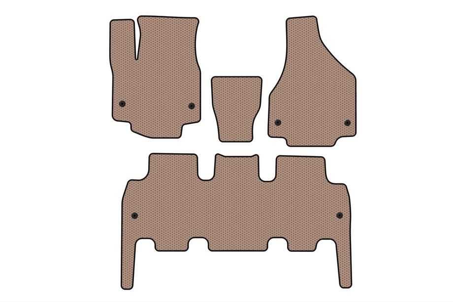 Chrysler Pacifica 2016- Gummimatten Carsuit (Beige) Image