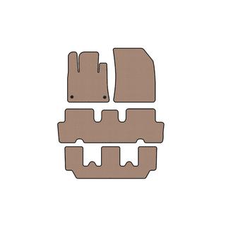 Gummimatten Carsuit V1 (3 Reihen, beige) Citroen C-4 Picasso 2013–2022 Foto 1