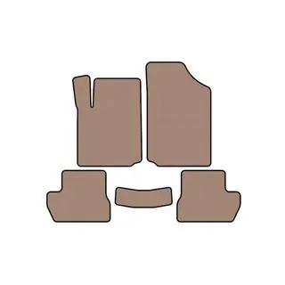 Gummimatten Carsuit (Beige) Foto 1