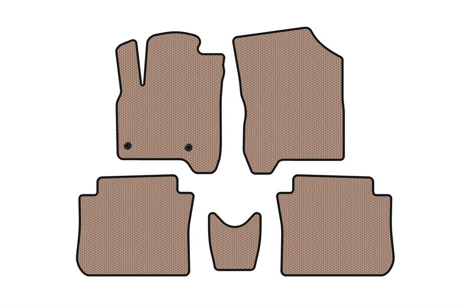 Citroen C-3 Picasso 2010-2017 Gummimatten Carsuit (Beige) Image