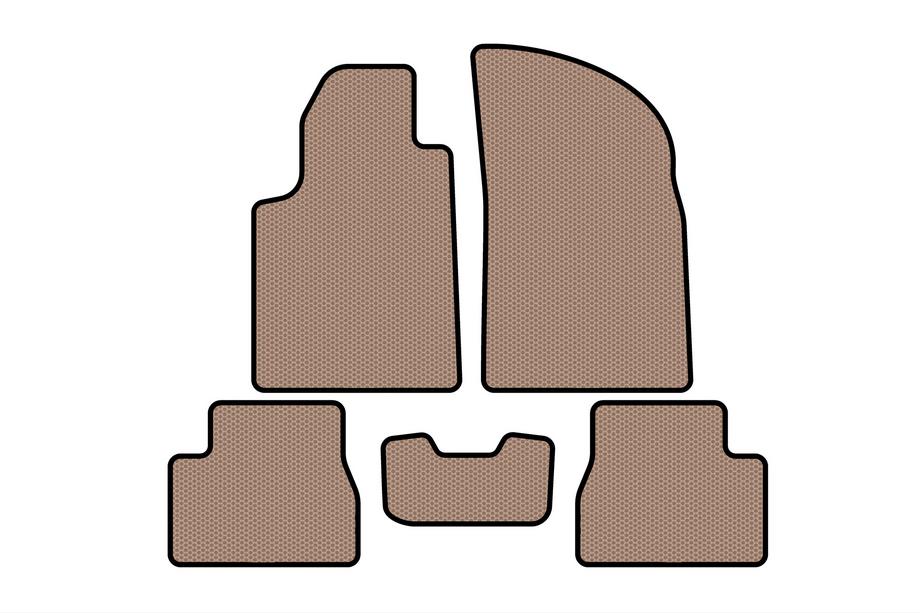 Citroen C-3 2002-2009 Gummimatten Carsuit (Beige) Image