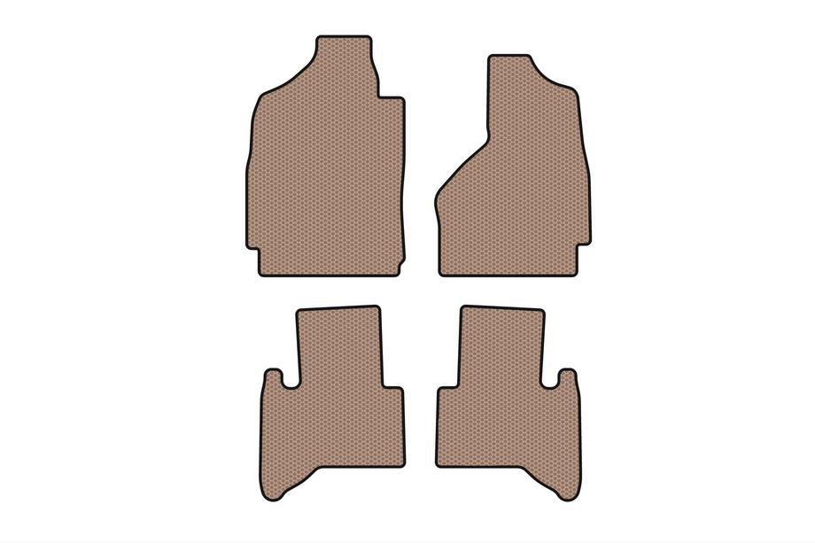Dodge RAM (DR/DH/D1/DC/DM) 2002–2009 Gummimatten Carsuit (2002-2009, beige) Foto 1
