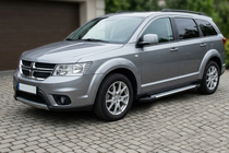 Dodge Journey 2008-2020 Trittbretter Allmond Grey (2 Stk., Aluminium) Foto 1