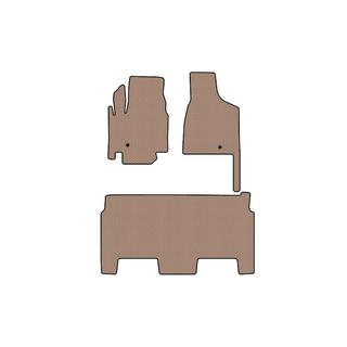 Gummimatten Carsuit (2008-2020, 2 Reihen, 8-sitzig/Ausstattung SXT, beige) Dodge Grand Caravan V 2008-2020 Foto 1