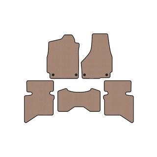 Gummimatten Carsuit (2009+, 5-Sitzer/Doppelkabine, beige) Dodge RAM (DS/DJ/D2) 2009–2024 Foto 1
