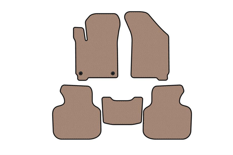 Dodge Journey 2008-2020 Gummimatten Carsuit (2011-2020, 7-Sitzer, beige) Image