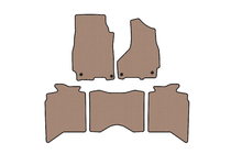 Dodge RAM (DS/DJ/D2) 2009–2024 Gummimatten Carsuit (ab 2013, 5-Sitzer, beige) Foto 1