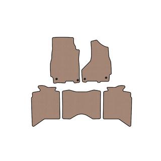 Gummimatten Carsuit (ab 2013, 5-Sitzer, beige) Dodge RAM (DS/DJ/D2) 2009–2024 Foto 1