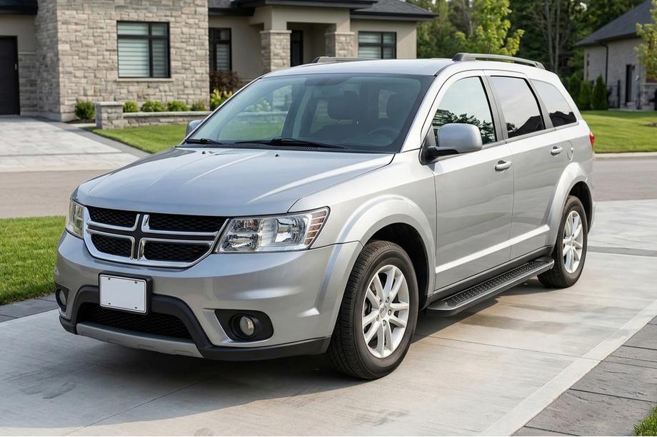 Dodge Journey 2008-2020 Trittbretter Allmond Black (2 Stk., Aluminium) Image