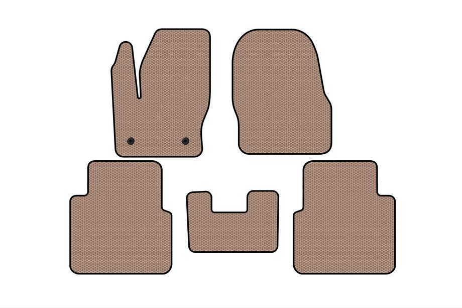 Ford Connect 2014-2021 Gummimatten Carsuit (Beige) Image
