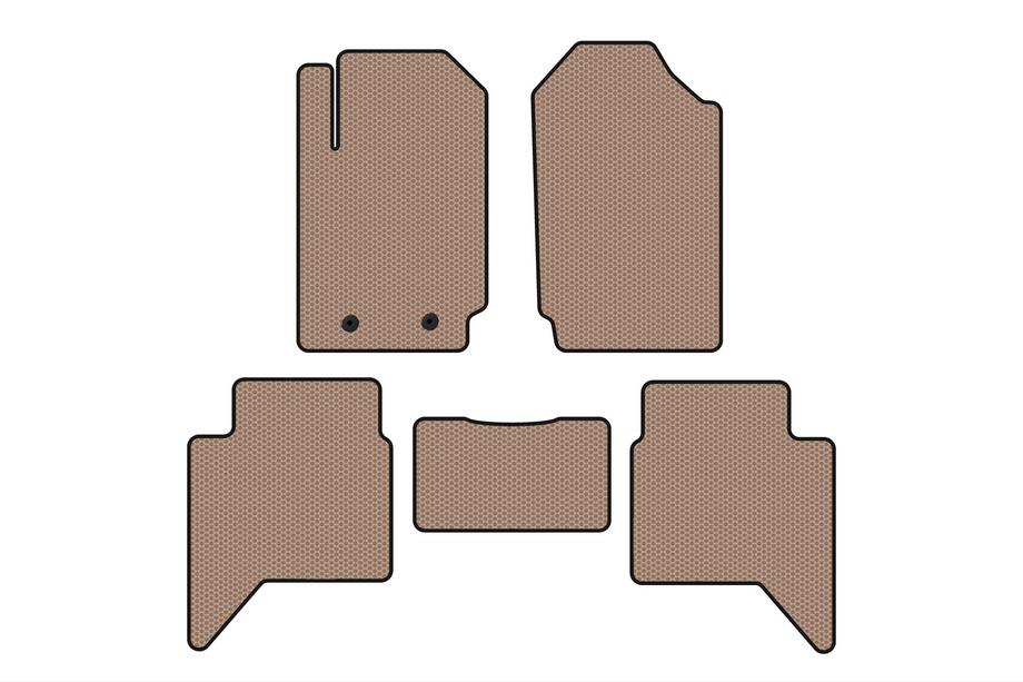 Ford Ranger 2011–2022 Gummimatten Carsuit (Beige) Image