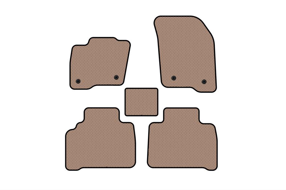 Ford S-Max 2015- Gummimatten Carsuit (Beige) Image