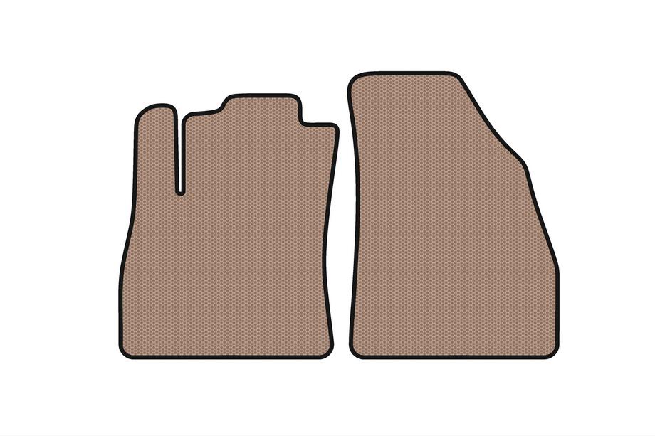 Fiat Fiorino/Qubo 2008-2024 Vordere Gummimatten Carsuit (Beige) Image