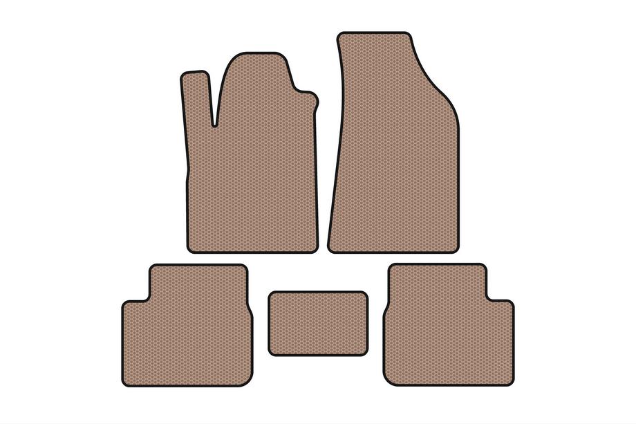 Fiat Bravo 2008-2016 Gummimatten Carsuit (Beige) Image