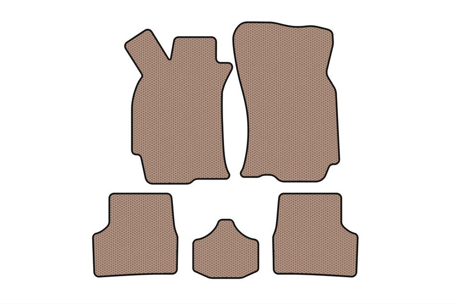 Fiat Albea 2002-2012 Gummimatten Carsuit (SD, beige) Image