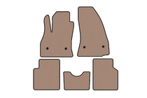 Fiat 500/500L 2013-2022 Gummimatten Carsuit (für 500L, beige) Foto 1
