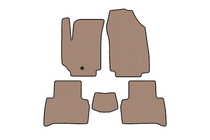 Fiat Croma 2005-2010 Gummimatten Carsuit (2007-2010, SW, beige) Foto 1