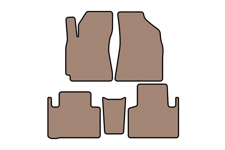 Geely Emgrand X7 2011- Gummimatten Carsuit (Beige) Image