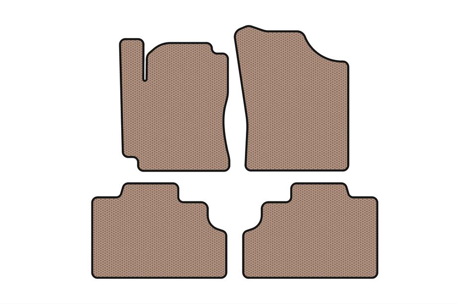 Geely CK-2 2008-2016 Gummimatten Carsuit (SD, beige) Image