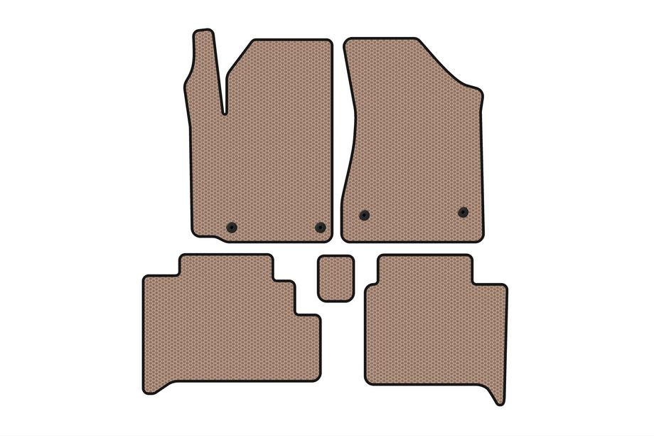 Geely GC-5 2010-2015 Gummimatten Carsuit (HB, beige) Image