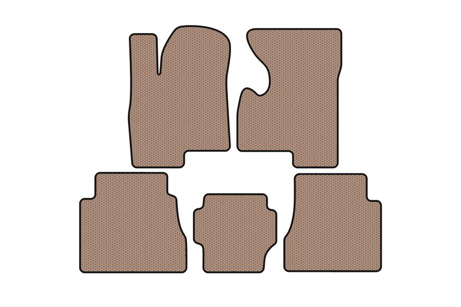 Hummer H2 2002-2009 Gummimatten Carsuit (Beige) Image