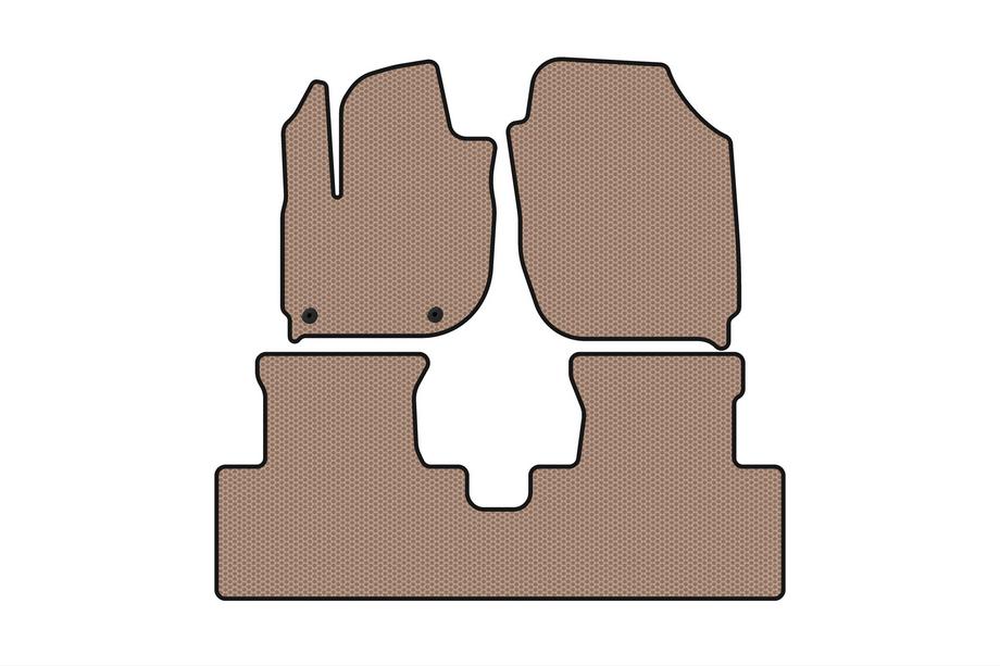 Honda X-NV/Ciimo X-NV 2019- Gummimatten Carsuit (Elektro, Beige) Image