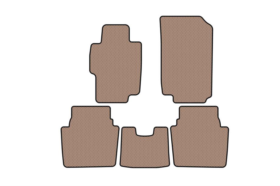 Honda Accord VII 2002-2007 Gummimatten Carsuit (SD, beige) Image