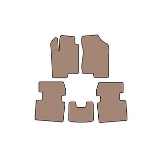 Gummimatten Carsuit (Beige) Hyundai Sonata NF 2004-2009 Foto 1